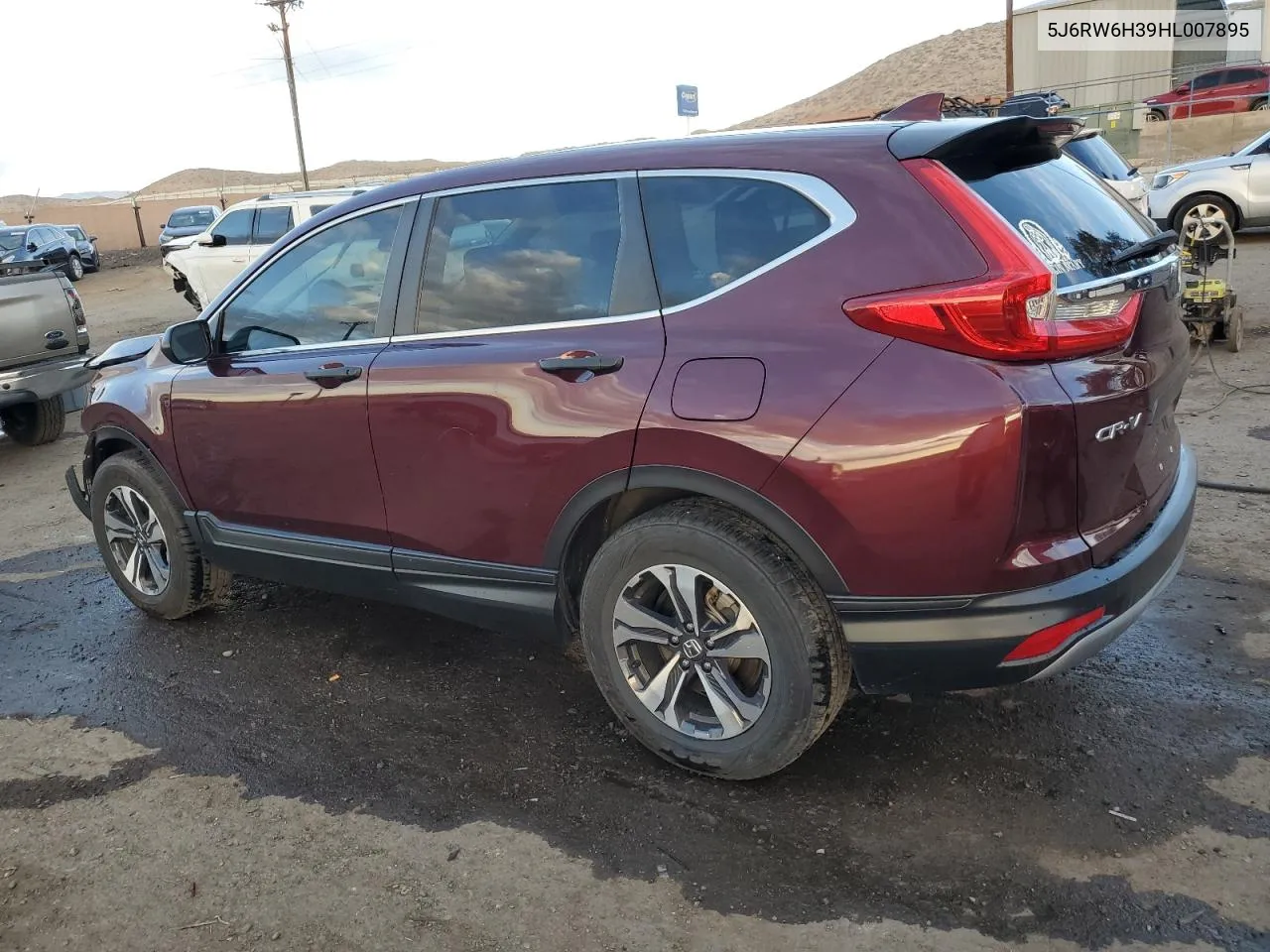 2017 Honda Cr-V Lx VIN: 5J6RW6H39HL007895 Lot: 77229484