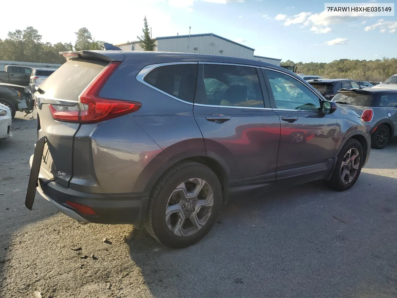 7FARW1H8XHE035149 2017 Honda Cr-V Exl