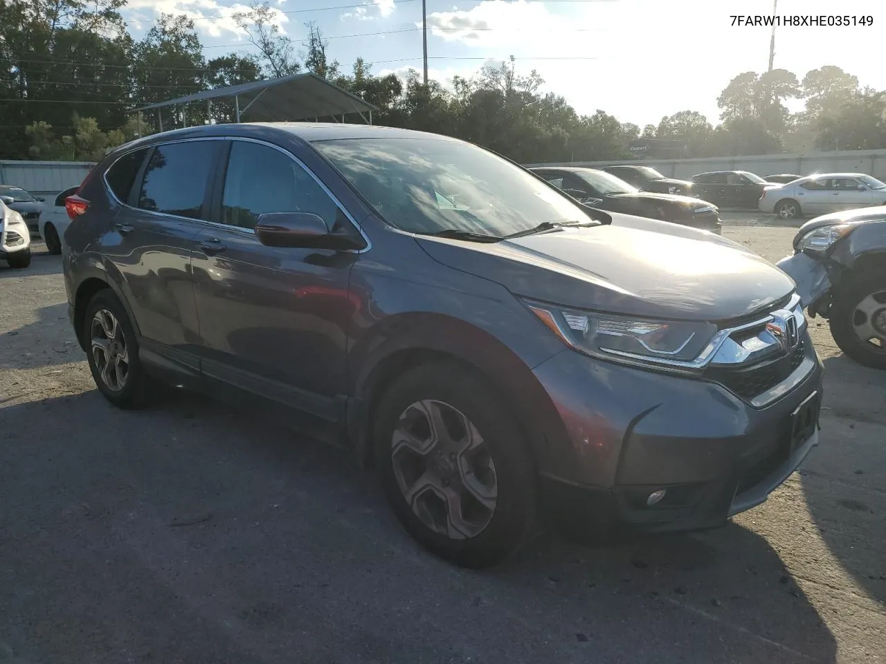 7FARW1H8XHE035149 2017 Honda Cr-V Exl