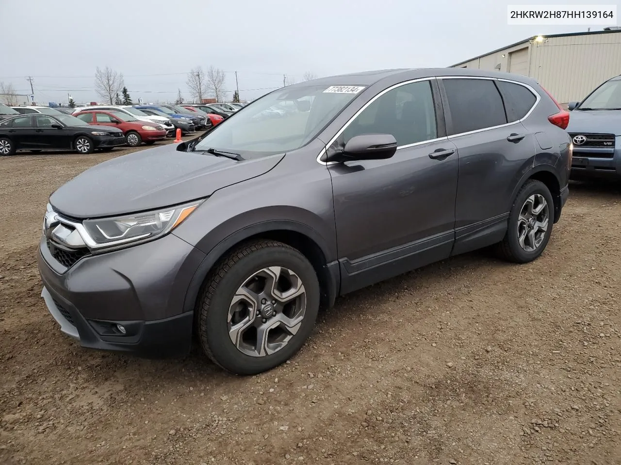 2017 Honda Cr-V Exl VIN: 2HKRW2H87HH139164 Lot: 77382134