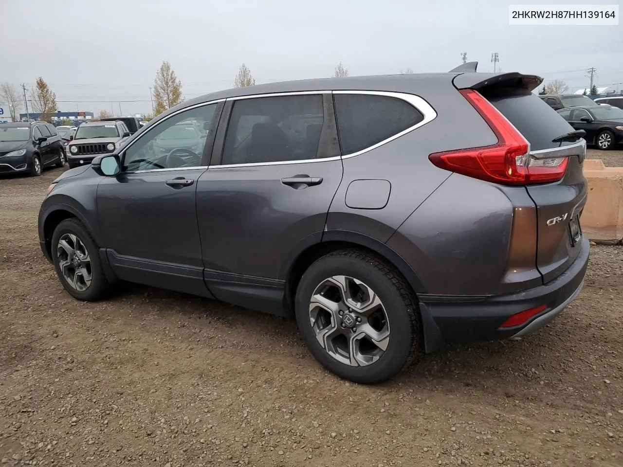 2017 Honda Cr-V Exl VIN: 2HKRW2H87HH139164 Lot: 77382134