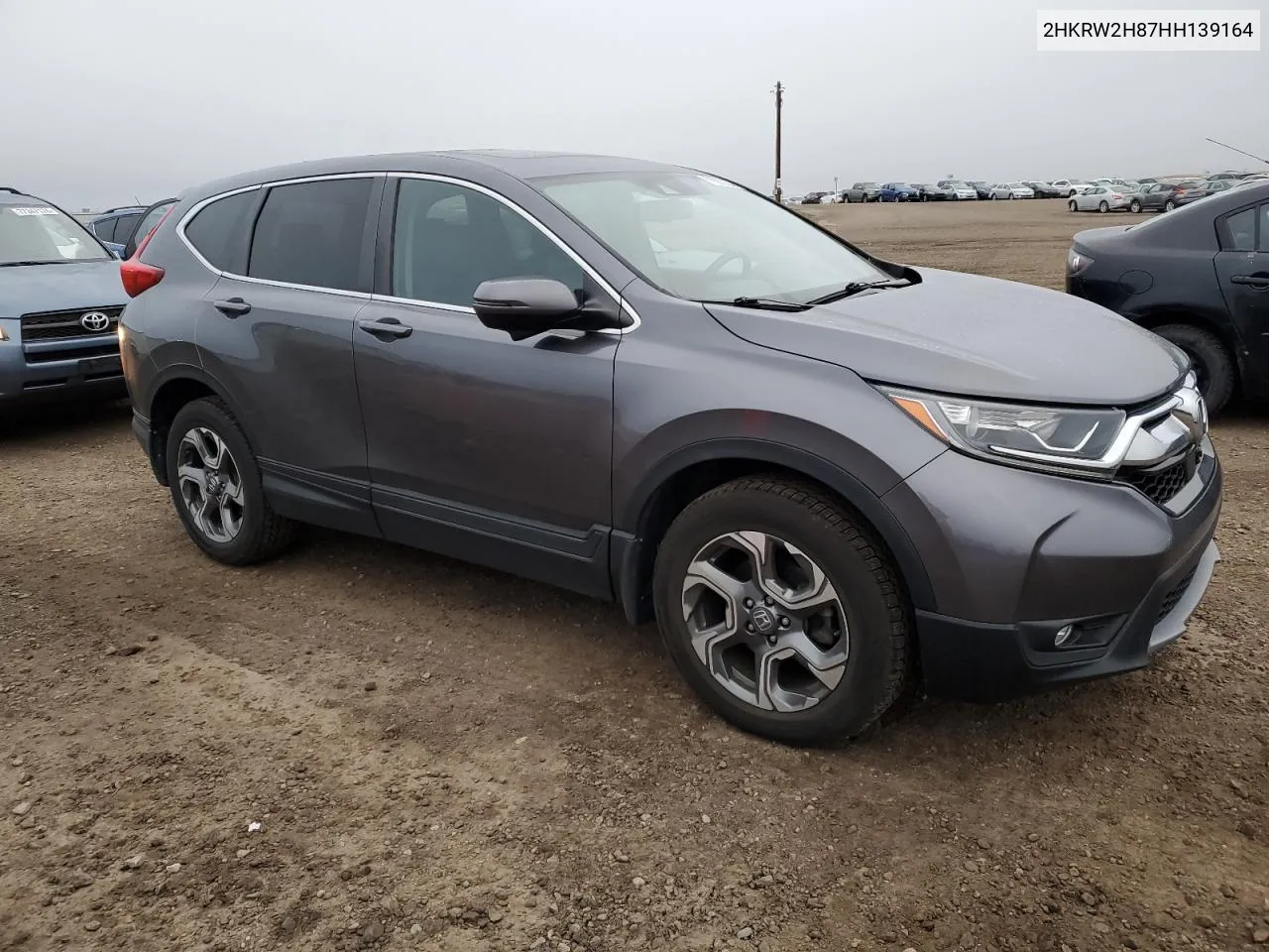 2017 Honda Cr-V Exl VIN: 2HKRW2H87HH139164 Lot: 77382134