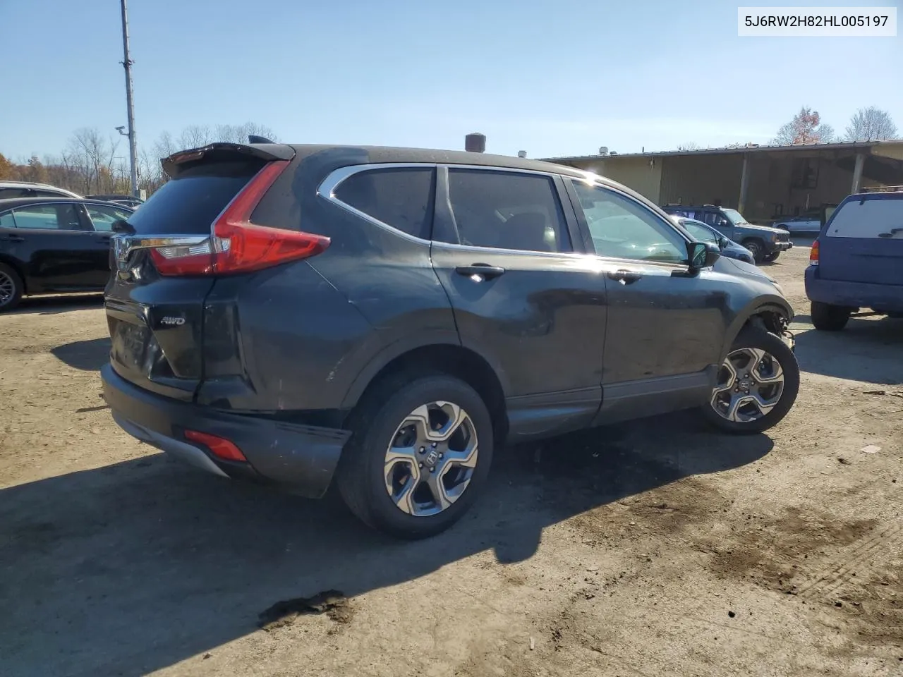 2017 Honda Cr-V Exl VIN: 5J6RW2H82HL005197 Lot: 77672234