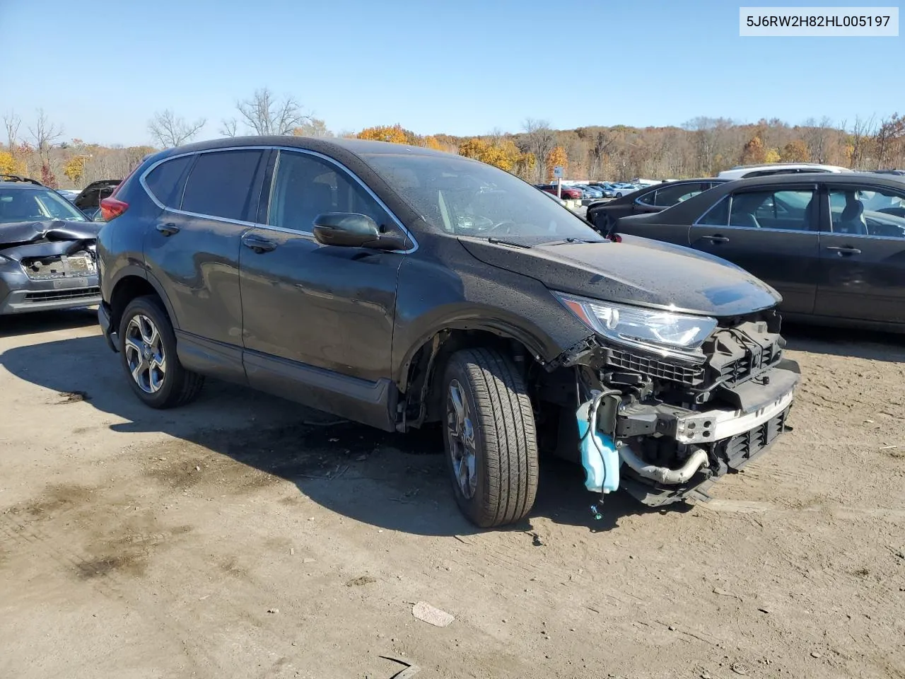 2017 Honda Cr-V Exl VIN: 5J6RW2H82HL005197 Lot: 77672234