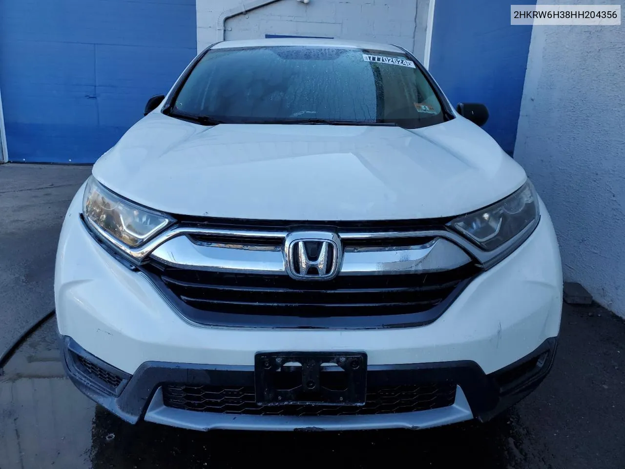 2017 Honda Cr-V Lx VIN: 2HKRW6H38HH204356 Lot: 77702624