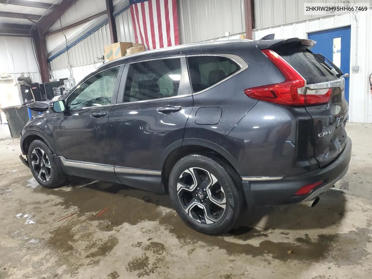 2017 Honda Cr-V Touring VIN: 2HKRW2H95HH667469 Lot: 77816044