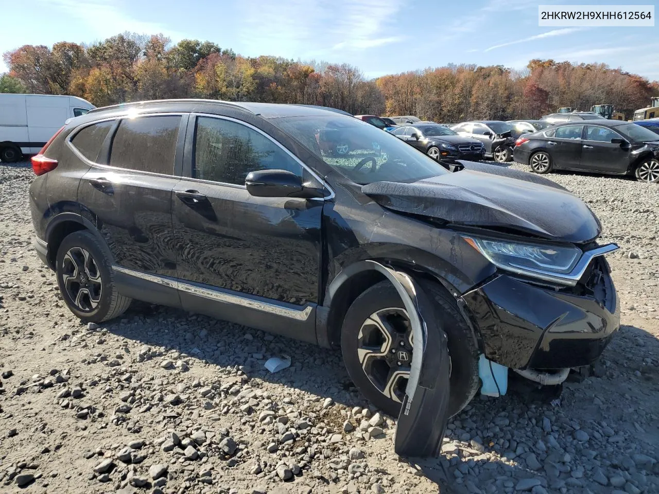 2017 Honda Cr-V Touring VIN: 2HKRW2H9XHH612564 Lot: 77964874