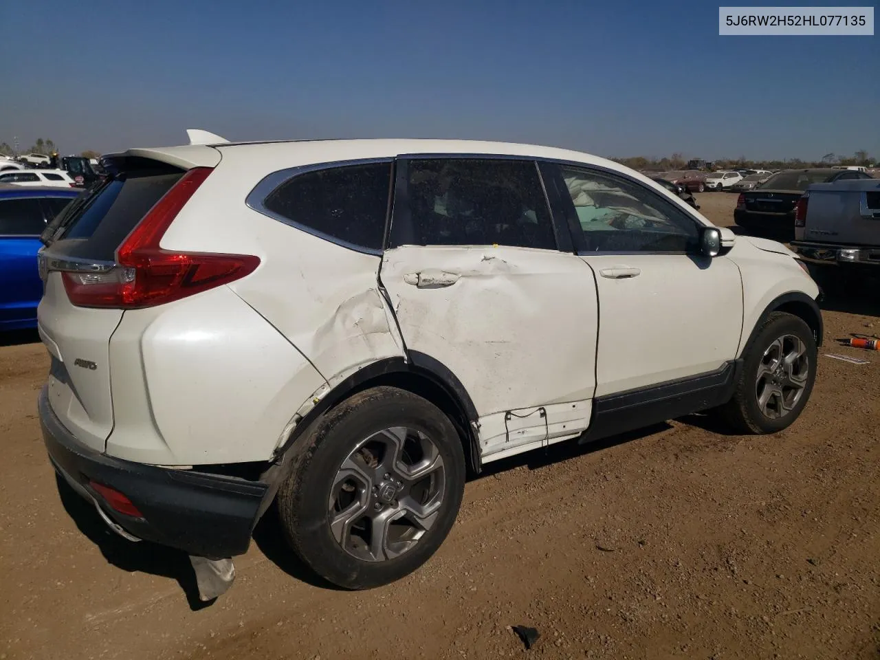 5J6RW2H52HL077135 2017 Honda Cr-V Ex