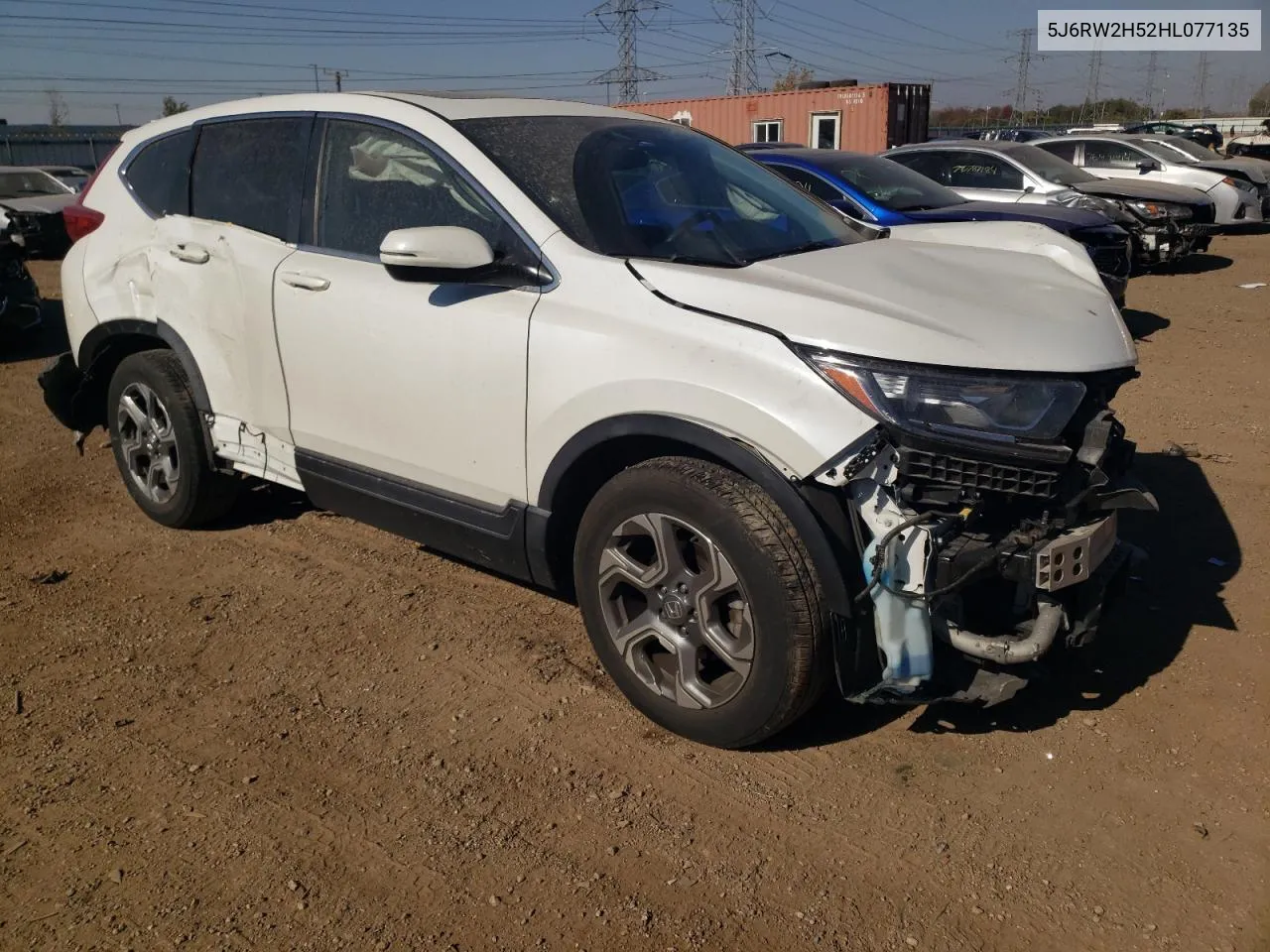 5J6RW2H52HL077135 2017 Honda Cr-V Ex