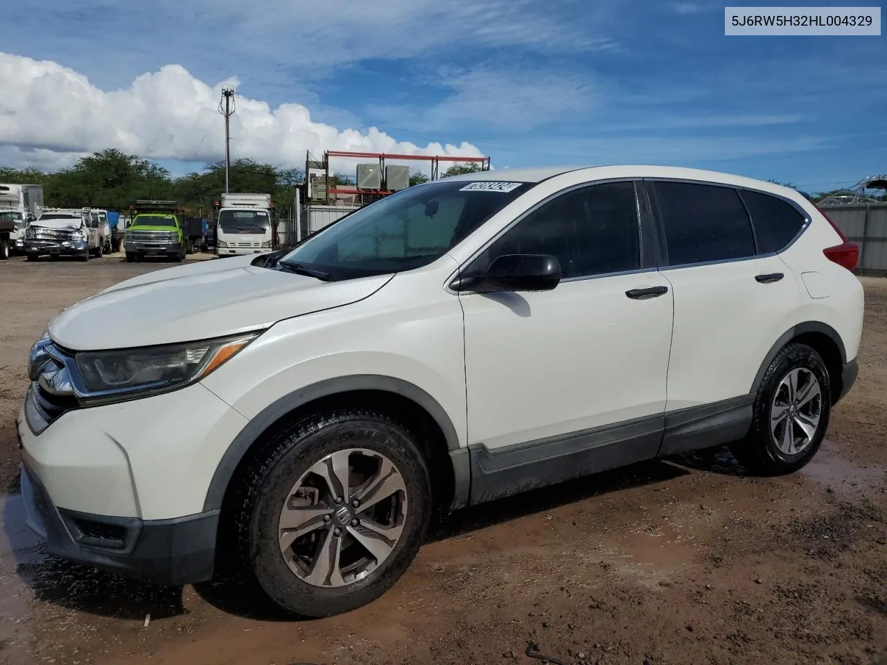 2017 Honda Cr-V Lx VIN: 5J6RW5H32HL004329 Lot: 78283424