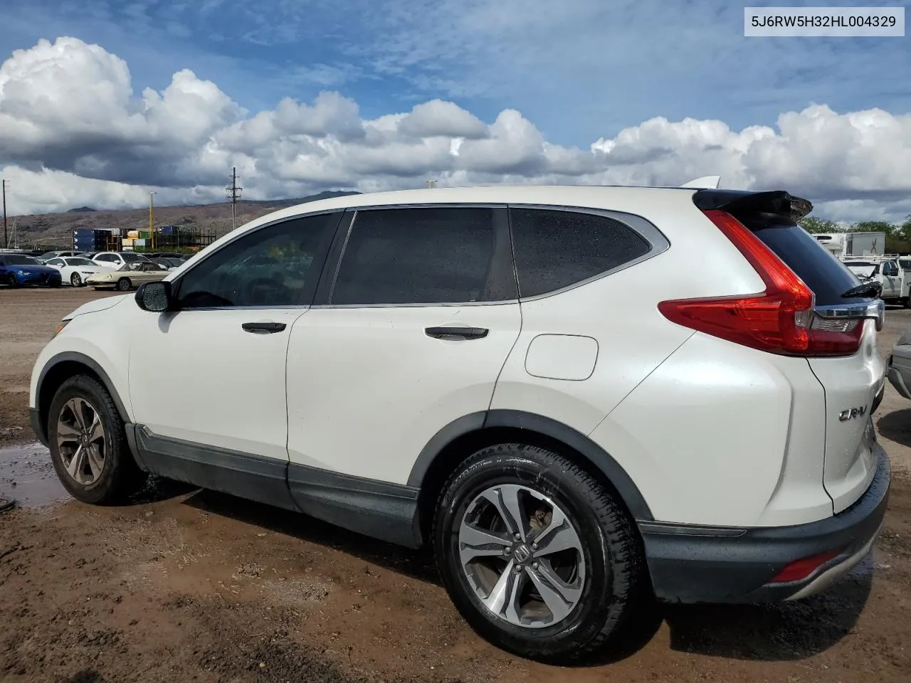 2017 Honda Cr-V Lx VIN: 5J6RW5H32HL004329 Lot: 78283424