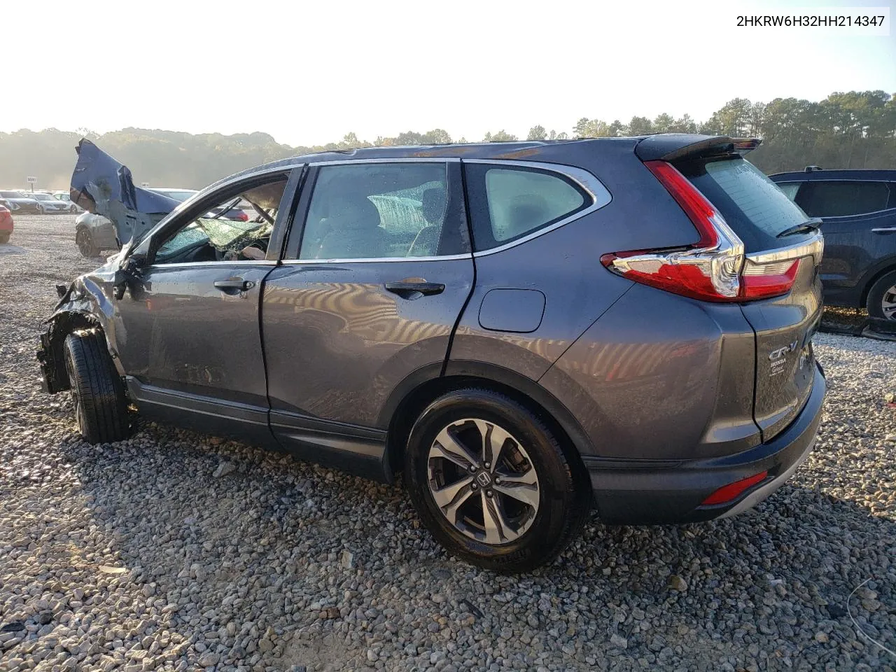 2017 Honda Cr-V Lx VIN: 2HKRW6H32HH214347 Lot: 78304214