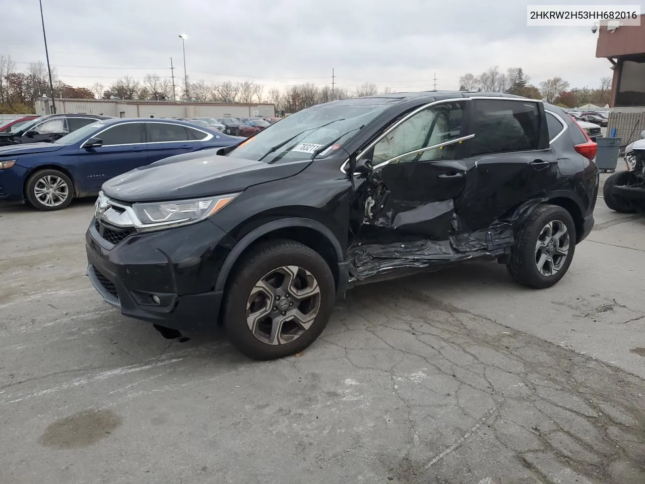 2017 Honda Cr-V Ex VIN: 2HKRW2H53HH682016 Lot: 78321104