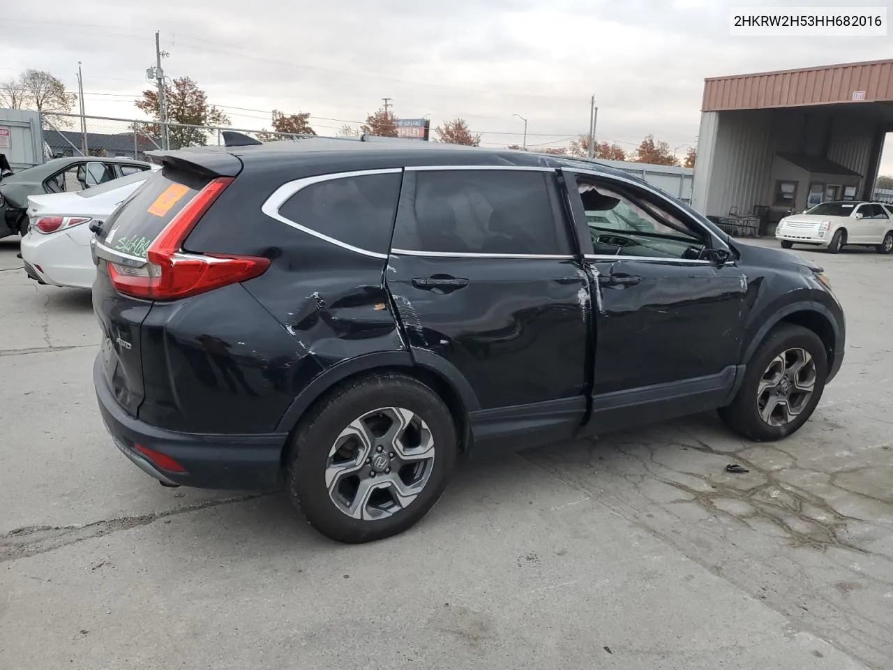 2017 Honda Cr-V Ex VIN: 2HKRW2H53HH682016 Lot: 78321104