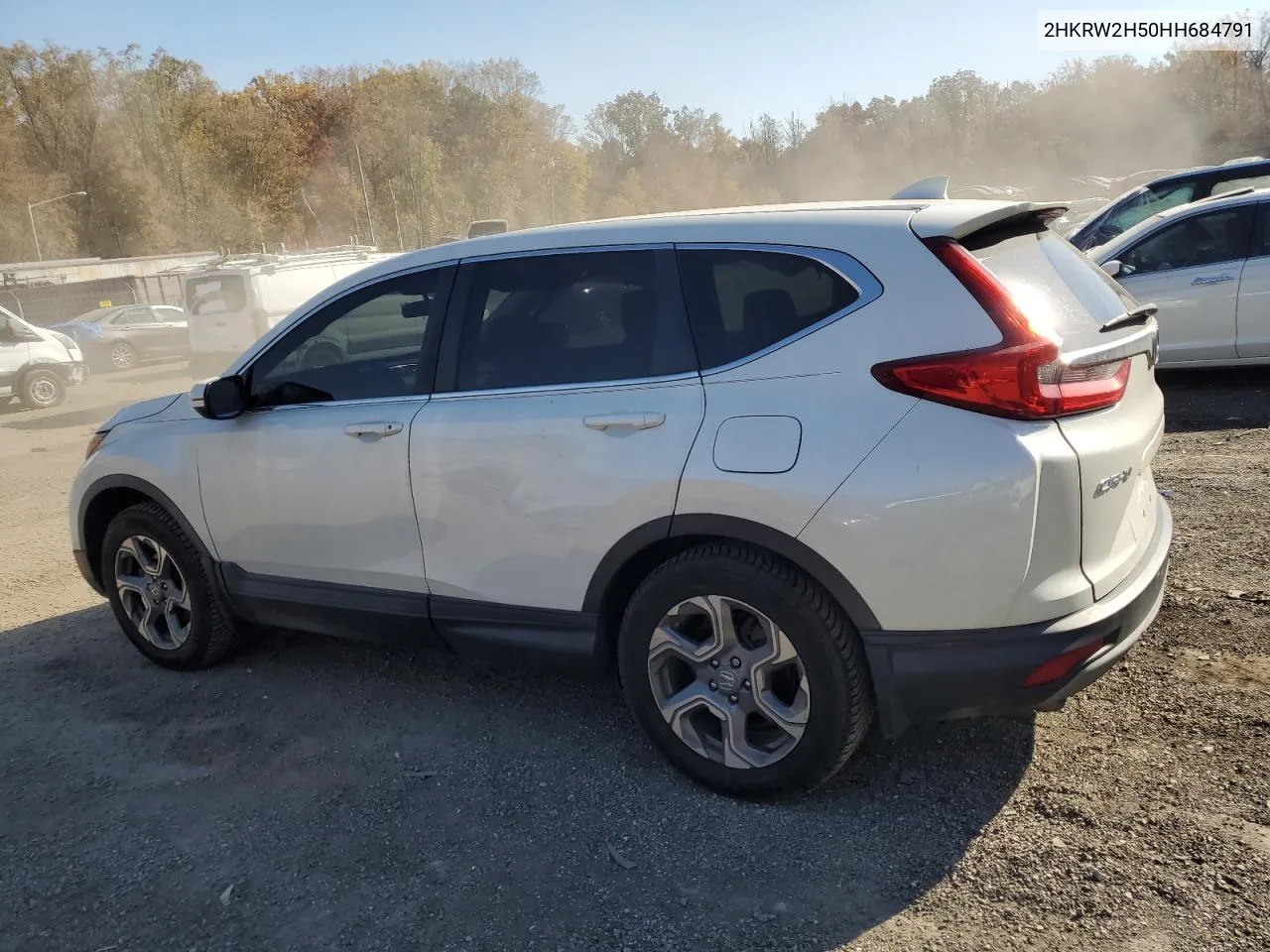 2017 Honda Cr-V Ex VIN: 2HKRW2H50HH684791 Lot: 78392164