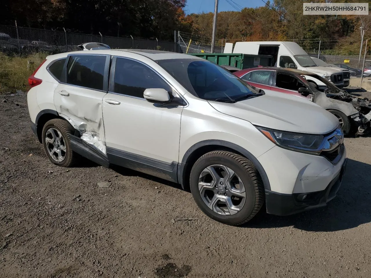 2017 Honda Cr-V Ex VIN: 2HKRW2H50HH684791 Lot: 78392164