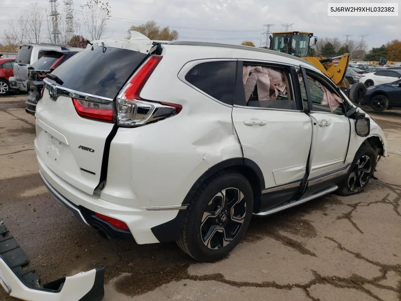 2017 Honda Cr-V Touring VIN: 5J6RW2H9XHL032382 Lot: 78414554