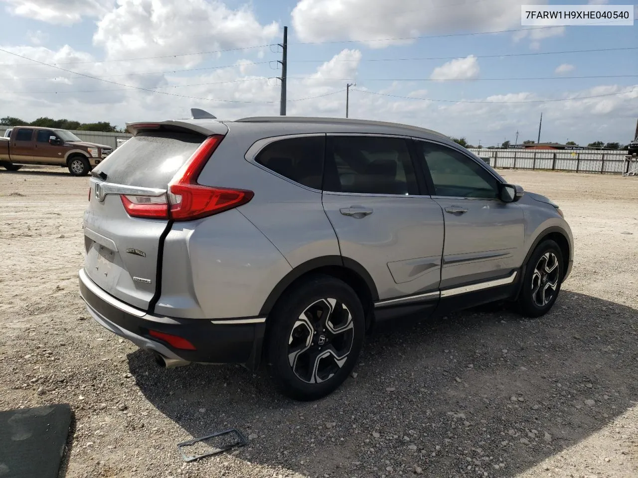 2017 Honda Cr-V Touring VIN: 7FARW1H9XHE040540 Lot: 78491034