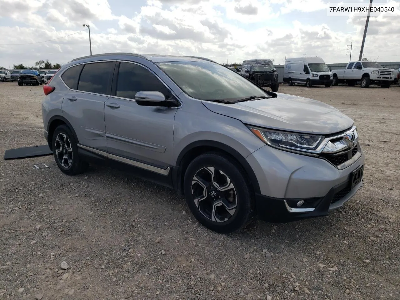 2017 Honda Cr-V Touring VIN: 7FARW1H9XHE040540 Lot: 78491034