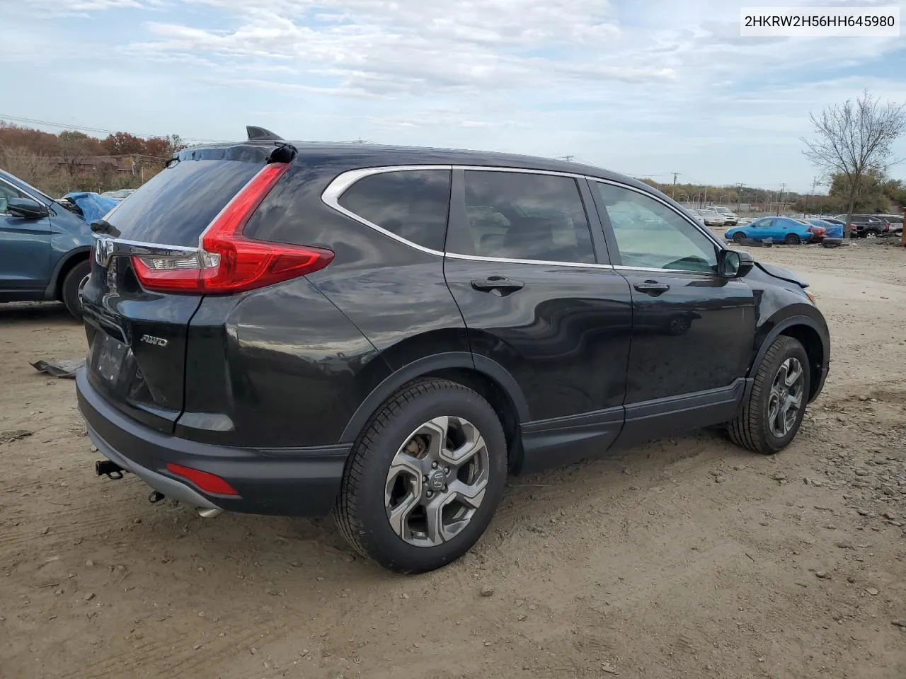 2017 Honda Cr-V Ex VIN: 2HKRW2H56HH645980 Lot: 78495304