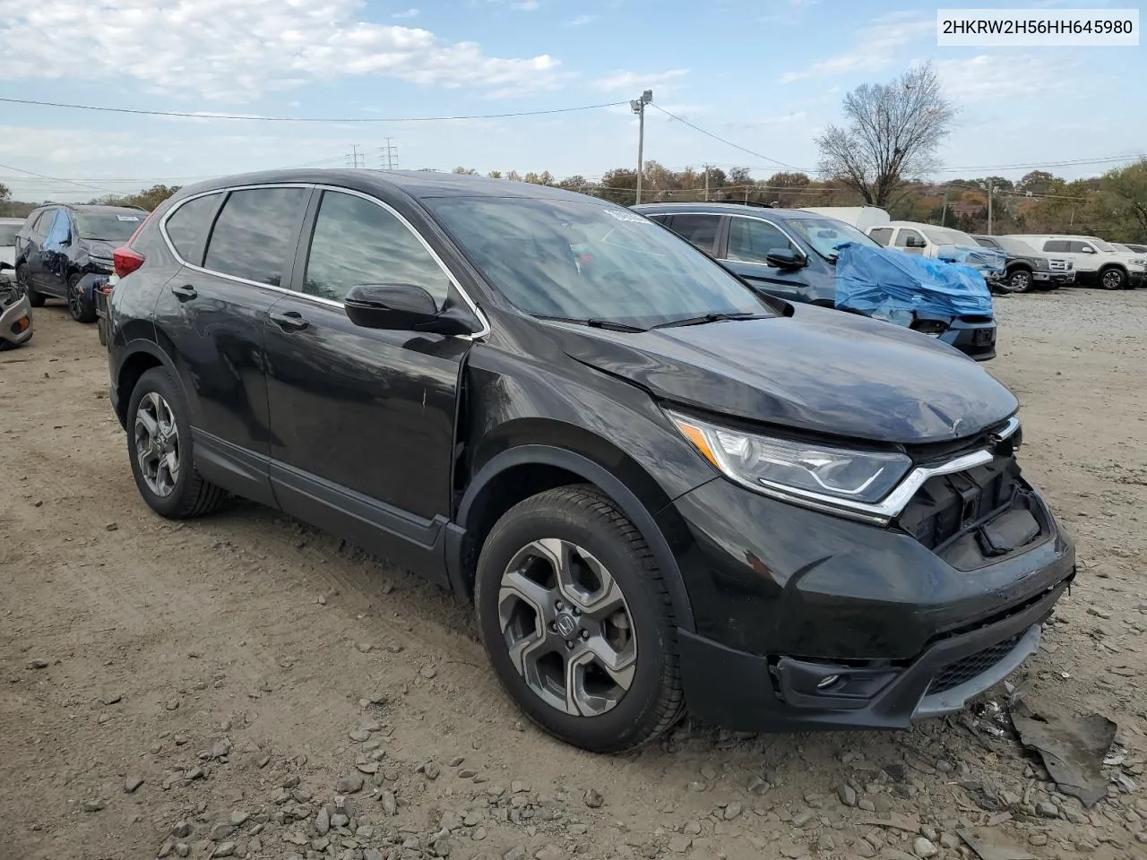 2017 Honda Cr-V Ex VIN: 2HKRW2H56HH645980 Lot: 78495304