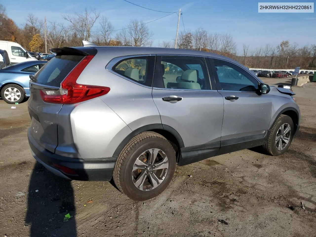 2017 Honda Cr-V Lx VIN: 2HKRW6H32HH220861 Lot: 78564784