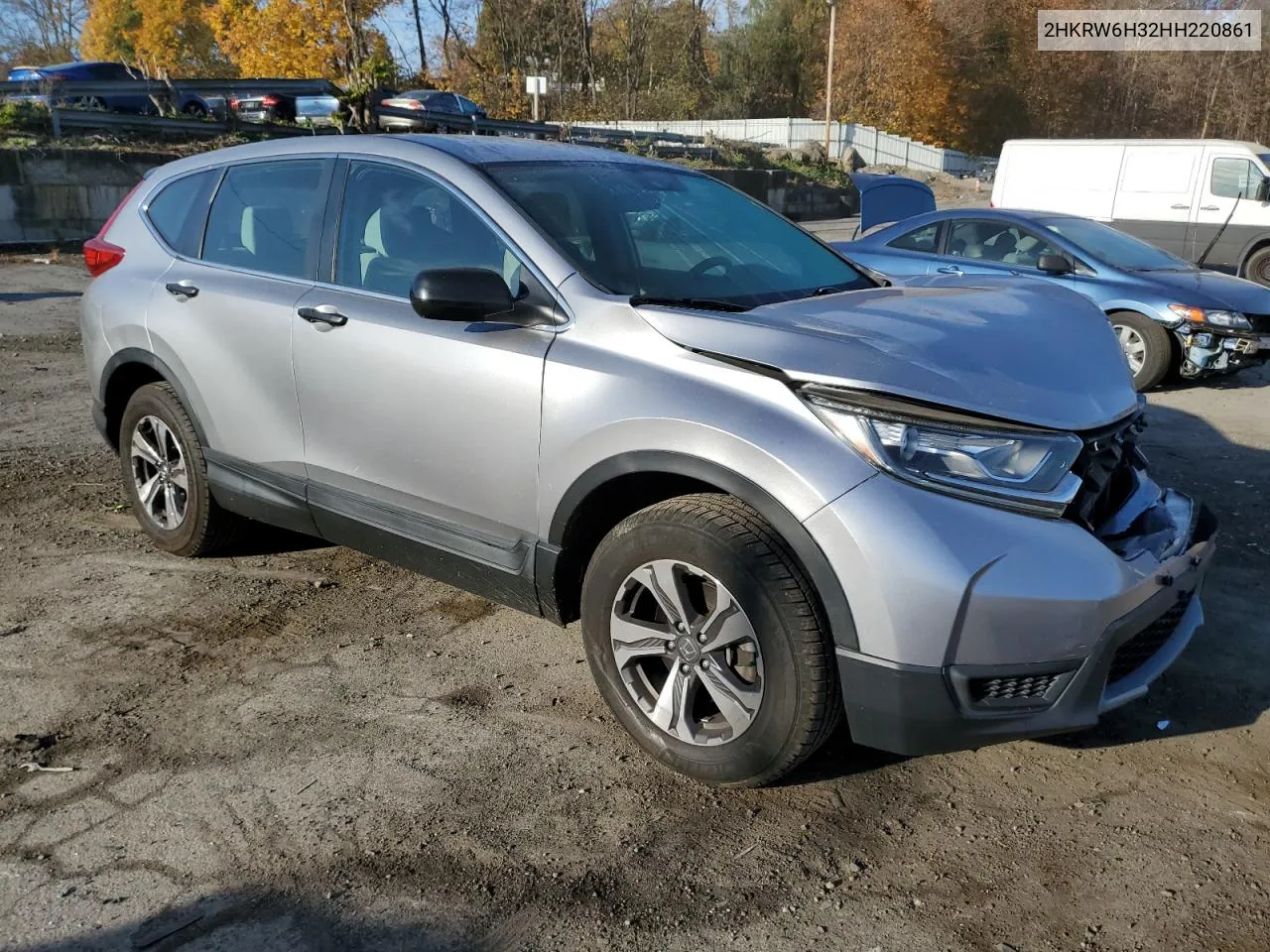 2017 Honda Cr-V Lx VIN: 2HKRW6H32HH220861 Lot: 78564784