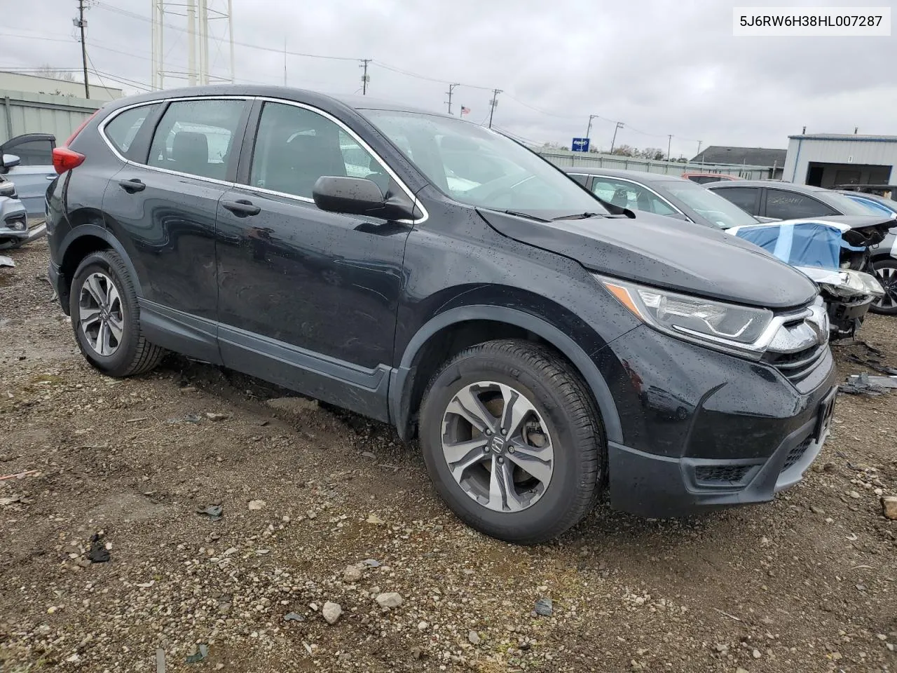 2017 Honda Cr-V Lx VIN: 5J6RW6H38HL007287 Lot: 78636944