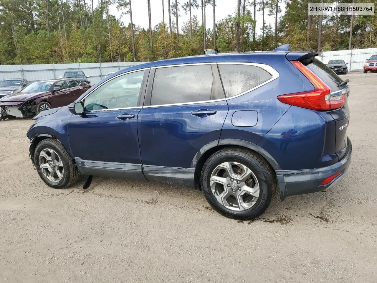 2017 Honda Cr-V Exl VIN: 2HKRW1H88HH503764 Lot: 78700944