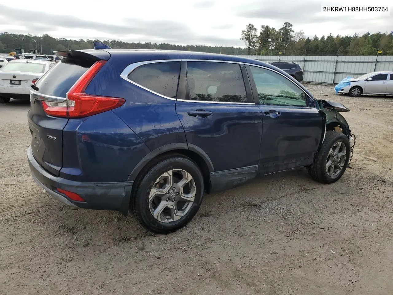 2017 Honda Cr-V Exl VIN: 2HKRW1H88HH503764 Lot: 78700944