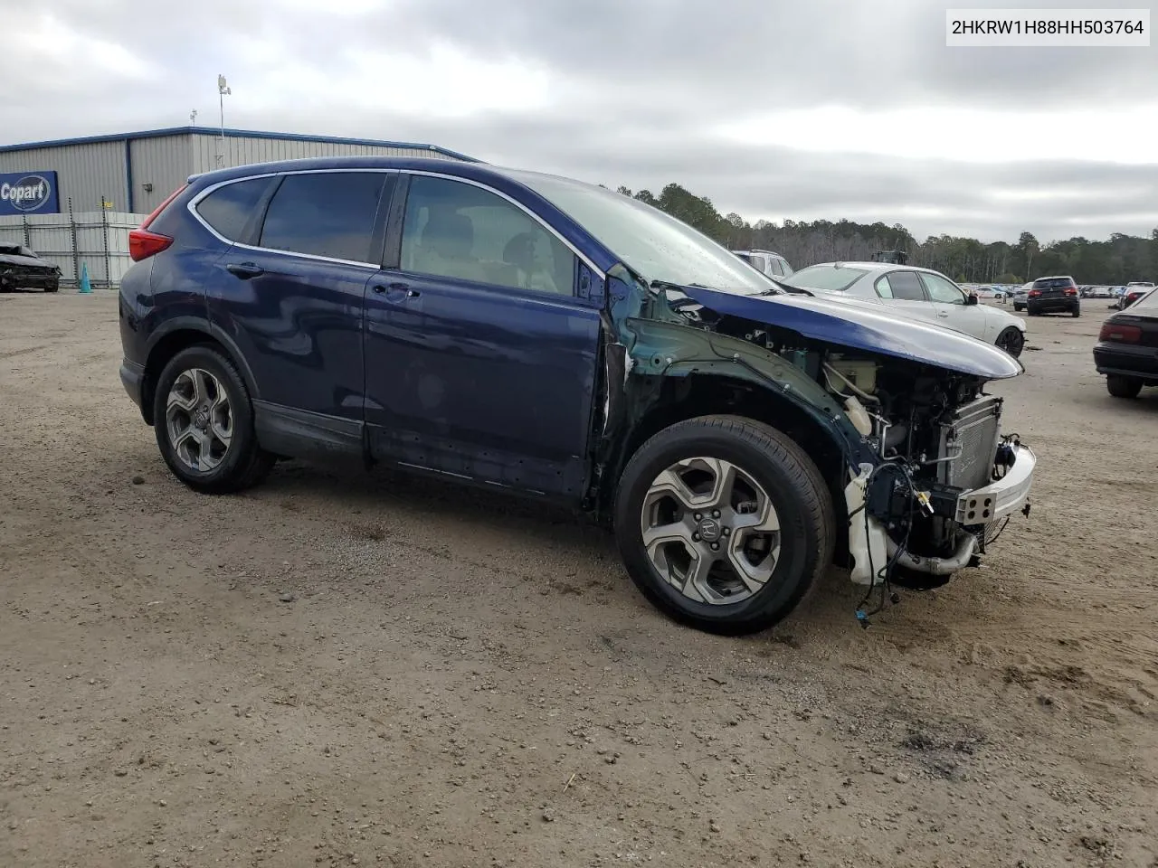 2017 Honda Cr-V Exl VIN: 2HKRW1H88HH503764 Lot: 78700944