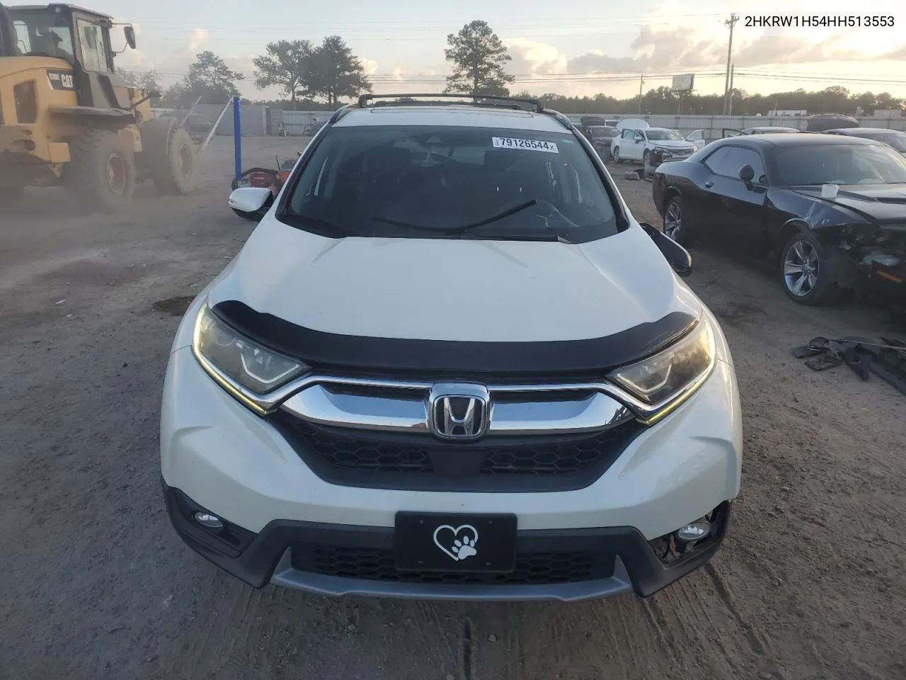 2017 Honda Cr-V Ex VIN: 2HKRW1H54HH513553 Lot: 79126544