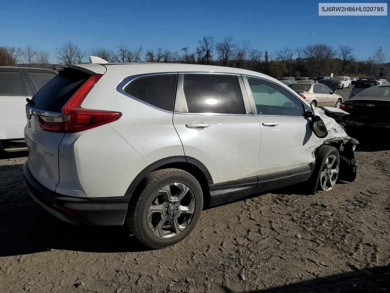 2017 Honda Cr-V Exl VIN: 5J6RW2H86HL020785 Lot: 79238364