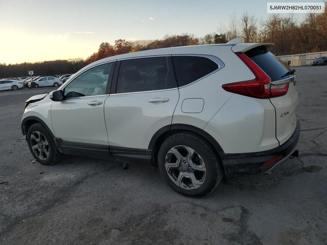 2017 Honda Cr-V Exl VIN: 5J6RW2H82HL070051 Lot: 79328984