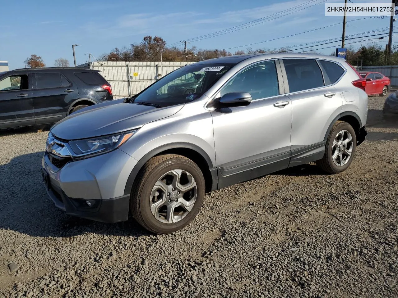 2017 Honda Cr-V Ex VIN: 2HKRW2H54HH612752 Lot: 79501444