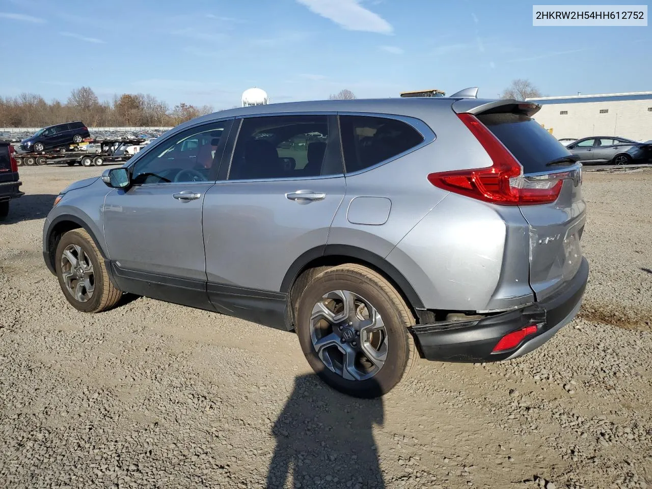 2017 Honda Cr-V Ex VIN: 2HKRW2H54HH612752 Lot: 79501444