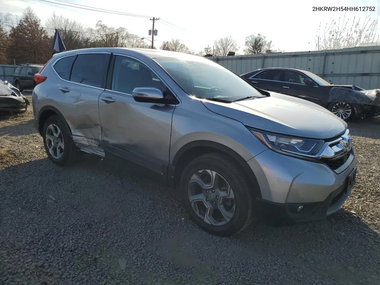 2017 Honda Cr-V Ex VIN: 2HKRW2H54HH612752 Lot: 79501444