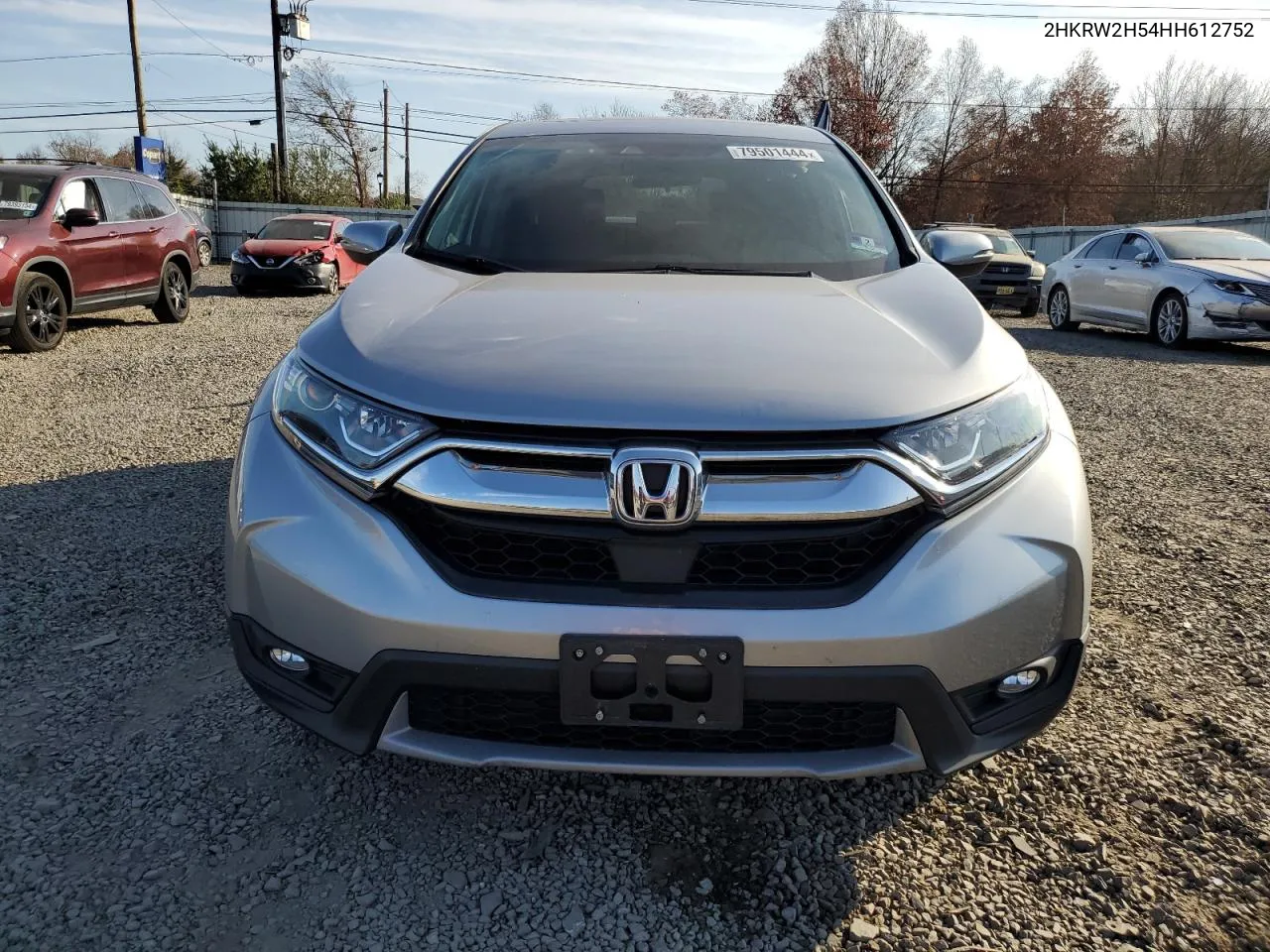 2017 Honda Cr-V Ex VIN: 2HKRW2H54HH612752 Lot: 79501444