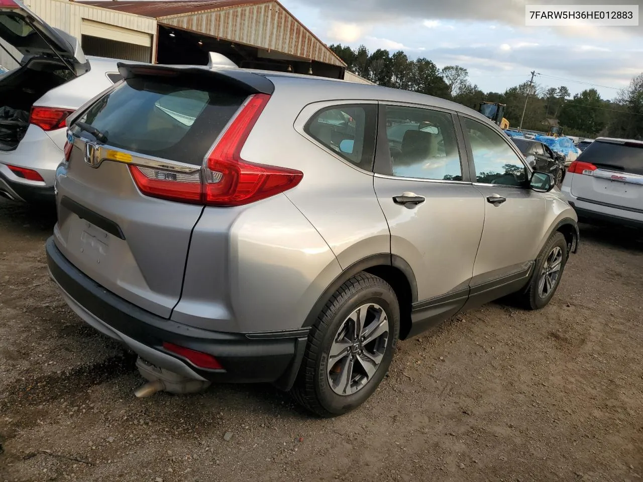 2017 Honda Cr-V Lx VIN: 7FARW5H36HE012883 Lot: 79834664