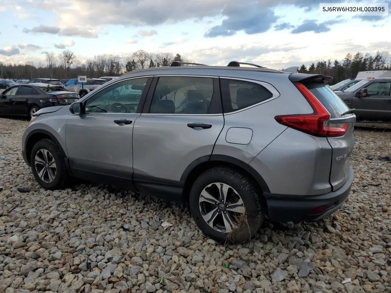 2017 Honda Cr-V Lx VIN: 5J6RW6H32HL003395 Lot: 79850474