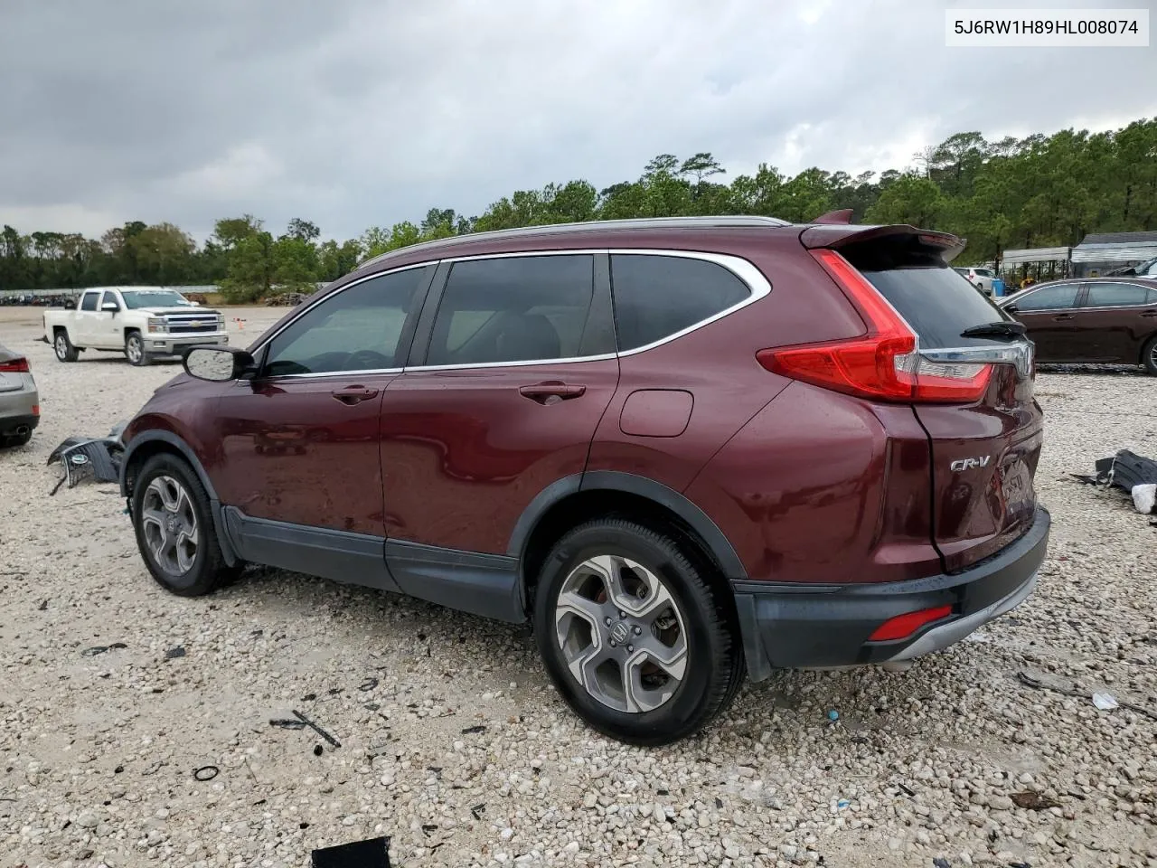 2017 Honda Cr-V Exl VIN: 5J6RW1H89HL008074 Lot: 80045744