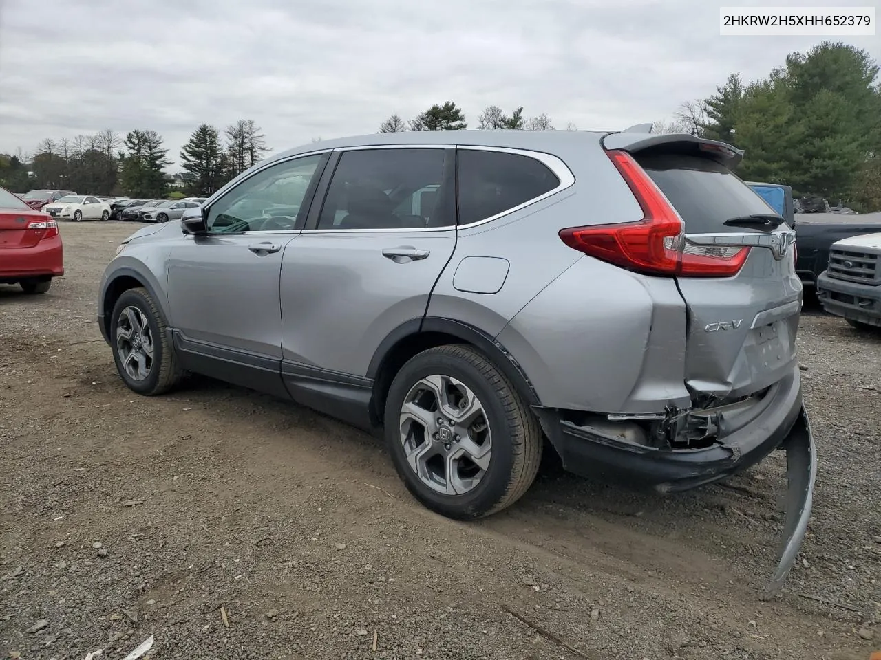 2017 Honda Cr-V Ex VIN: 2HKRW2H5XHH652379 Lot: 80614214