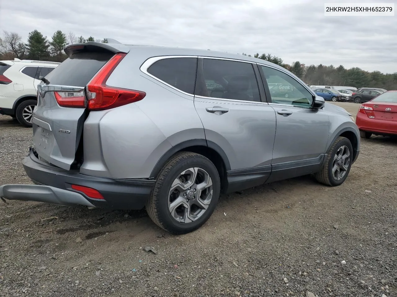 2017 Honda Cr-V Ex VIN: 2HKRW2H5XHH652379 Lot: 80614214