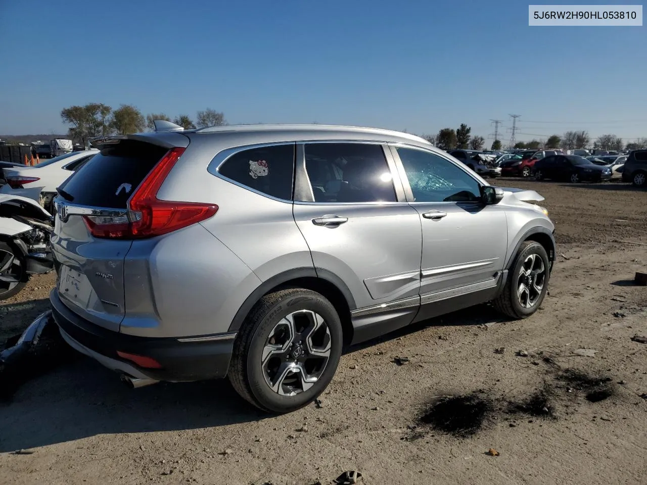 2017 Honda Cr-V Touring VIN: 5J6RW2H90HL053810 Lot: 80678554