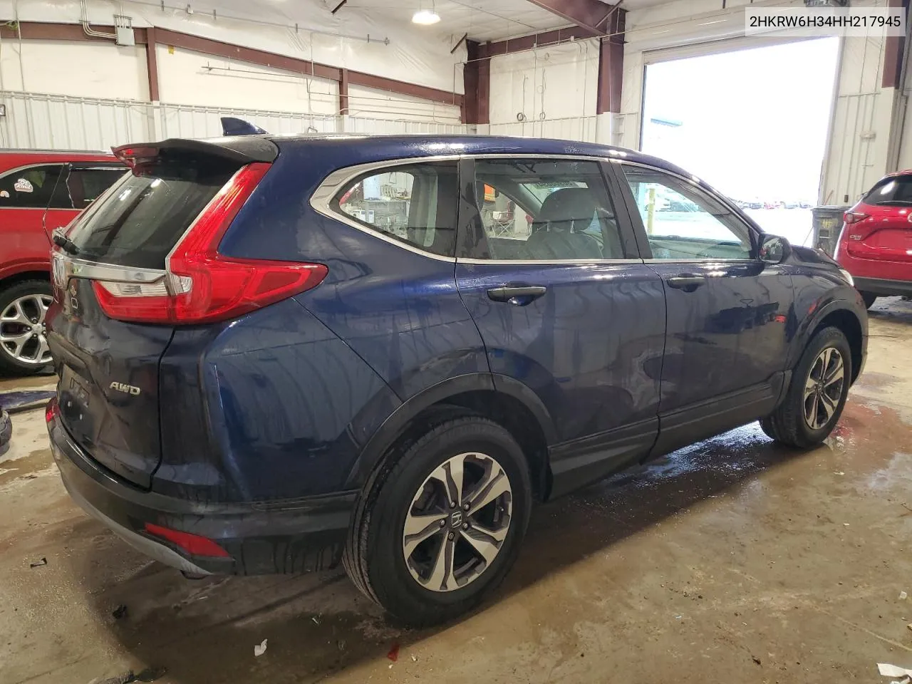 2017 Honda Cr-V Lx VIN: 2HKRW6H34HH217945 Lot: 80908894