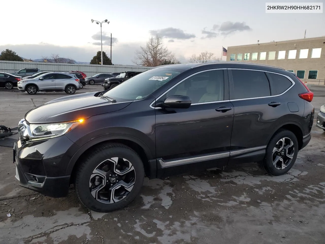 2017 Honda Cr-V Touring VIN: 2HKRW2H90HH682171 Lot: 81038054