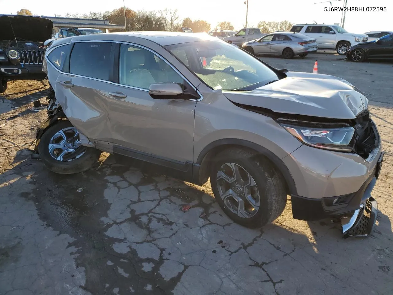 2017 Honda Cr-V Exl VIN: 5J6RW2H88HL072595 Lot: 81425104