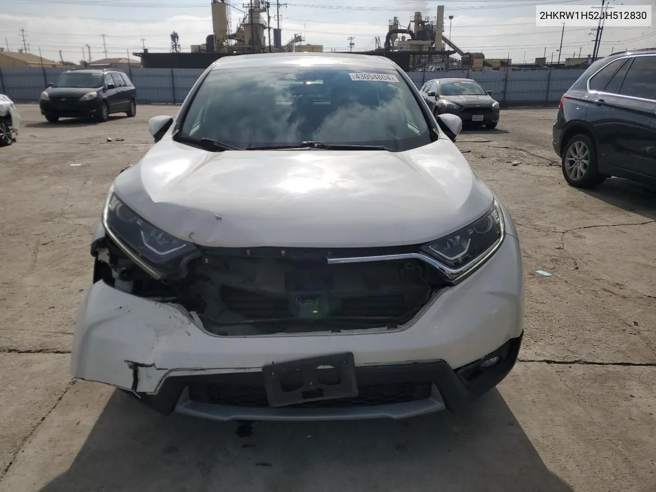 2018 Honda Cr-V Ex VIN: 2HKRW1H52JH512830 Lot: 43054804