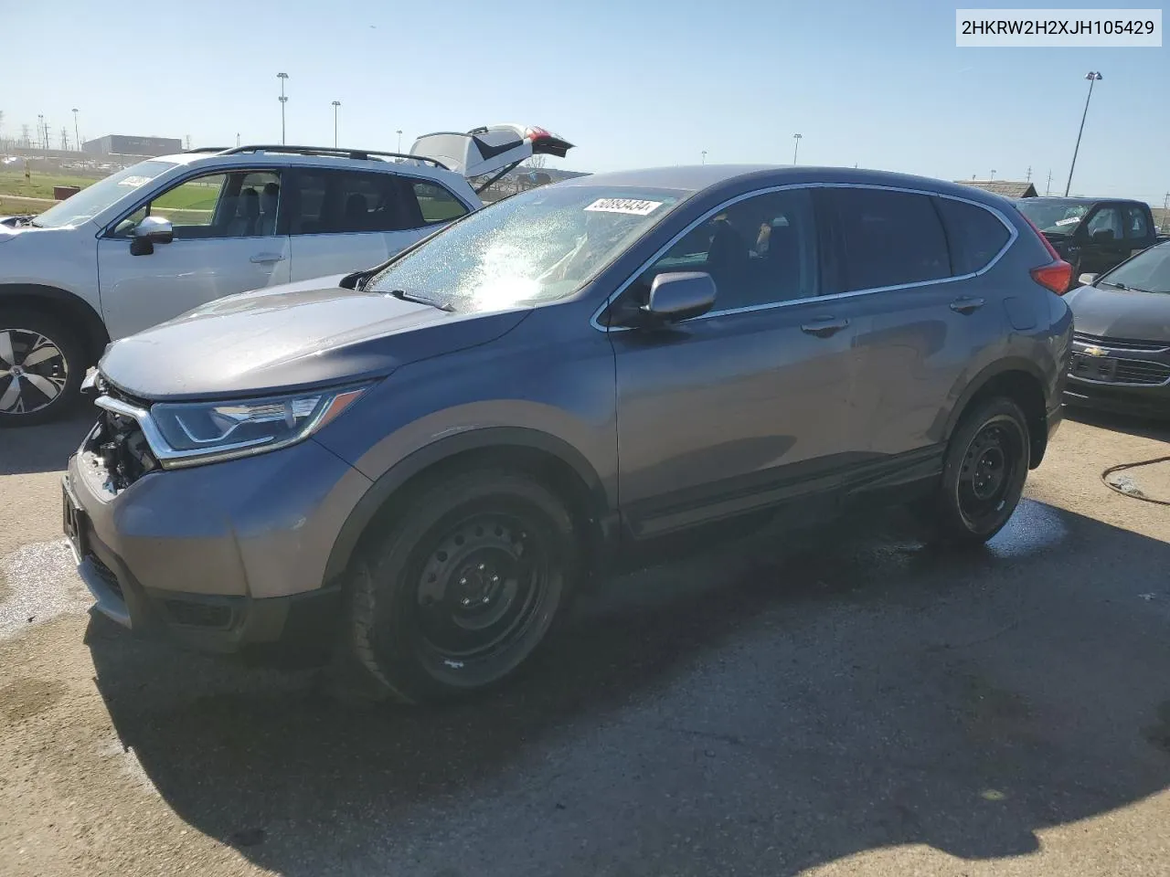 2HKRW2H2XJH105429 2018 Honda Cr-V Lx