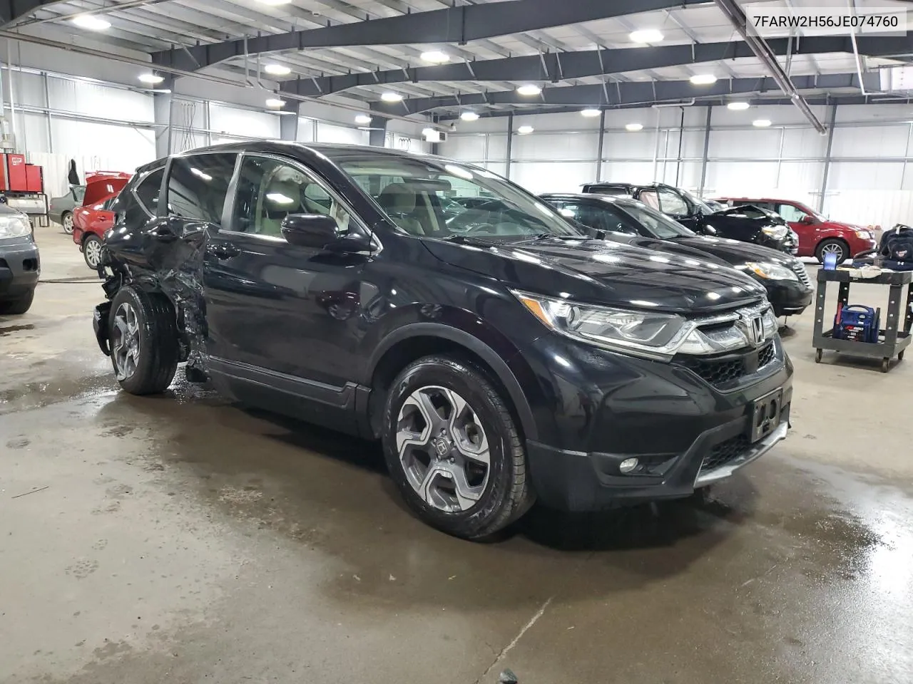 2018 Honda Cr-V Ex VIN: 7FARW2H56JE074760 Lot: 51701594